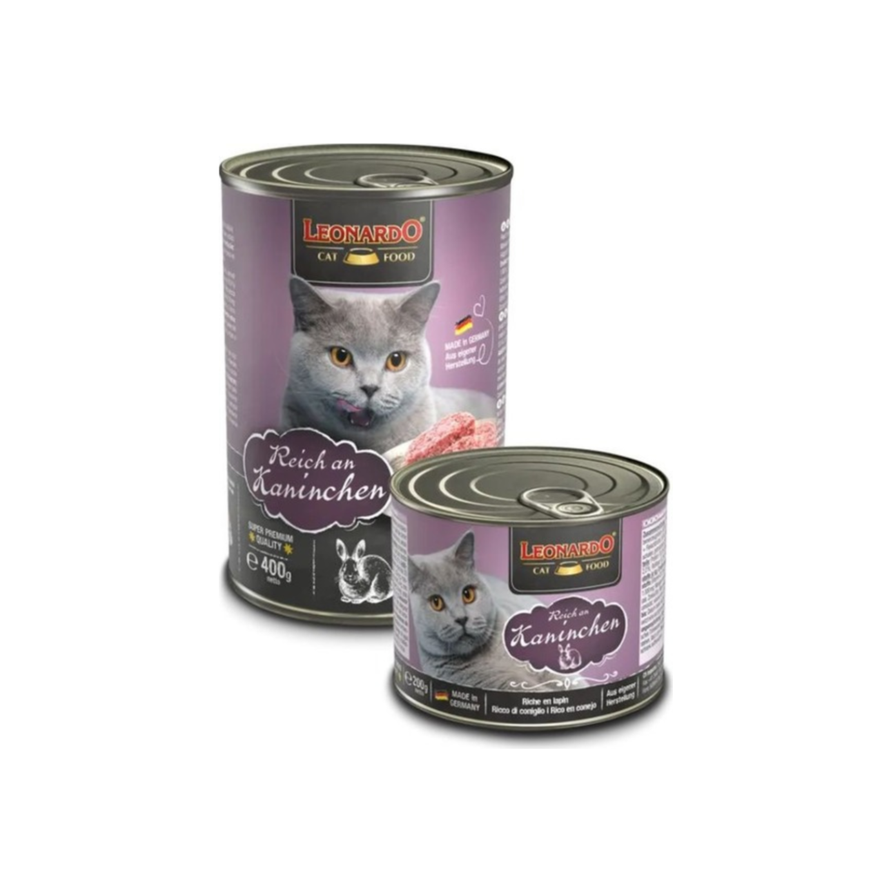 Lata Leonardo Quality Selection Kaninchen (Conejo) 200g