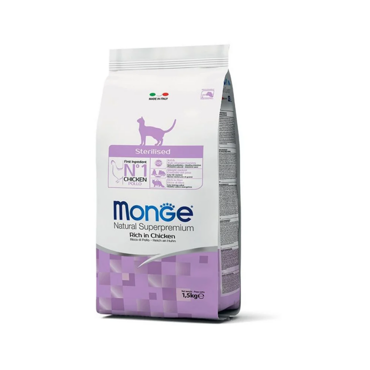Monge Gato Sterilised Chicken alimento seco para gatos esterilizados