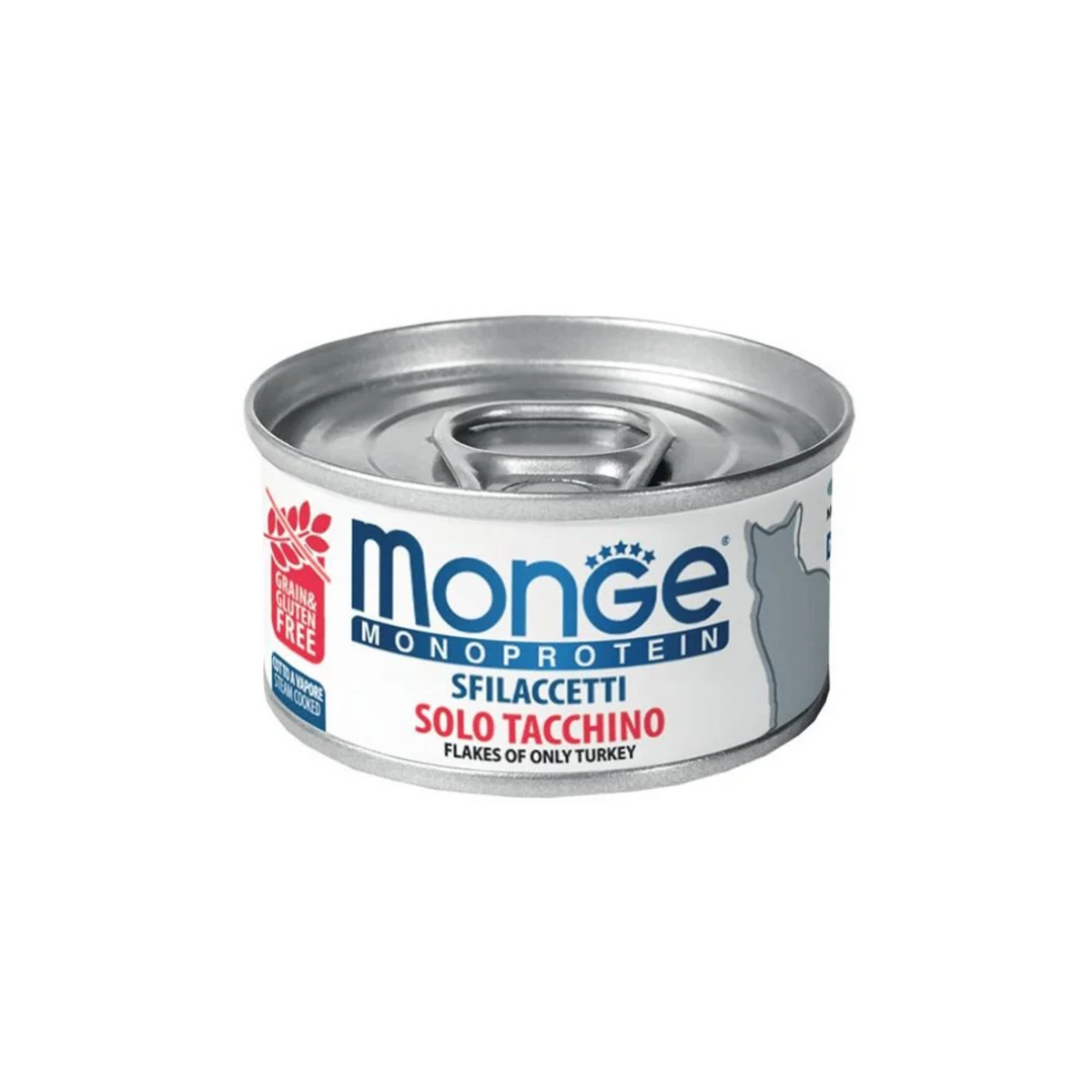 Monge Lata Gato Mono Protein Flakes Pavo 80 g