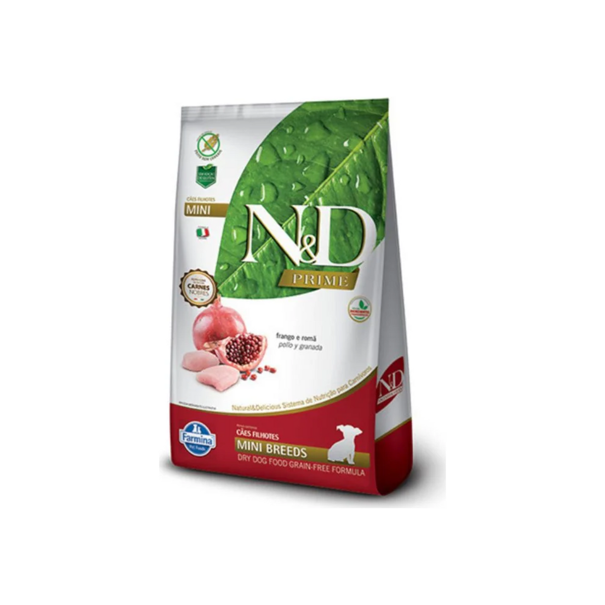 N&D Prime Pollo y Granada para Cachorros Razas Mini - alimento Farmina N&D