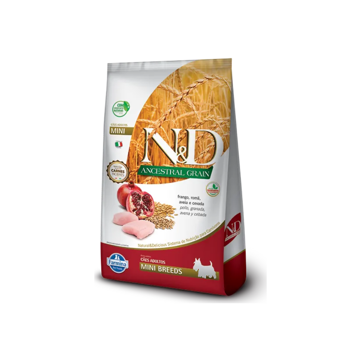 N&D Grano Ancestral Selection Pollo y Granada para Perros Adultos Mini - alimento Farmina N&D