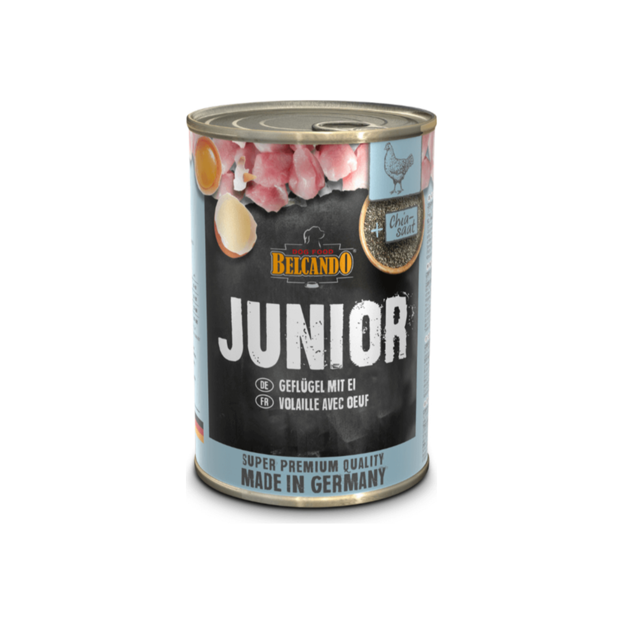 Belcando Lata Junior Ave y Huevo 400g