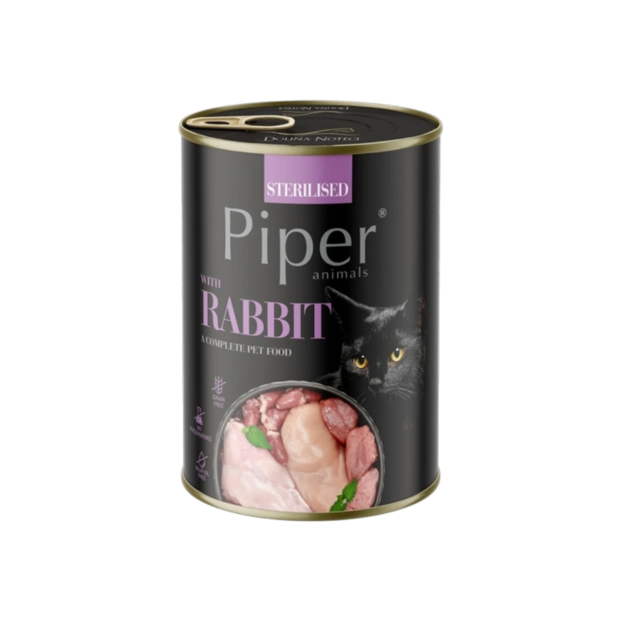 Piper Lata de Conejo para Gatos