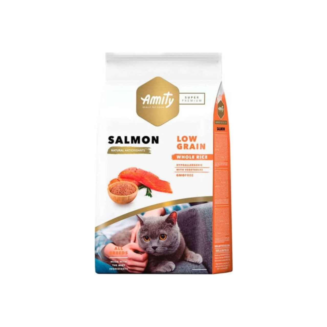 Amity Gato Adulto Salmón