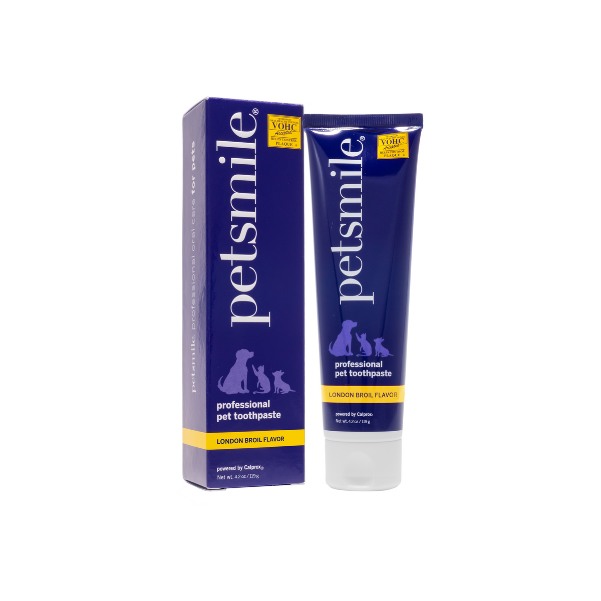 Pasta de Dientes Profesional para Mascotas Petsmile Sabor Carne Asada 119 g