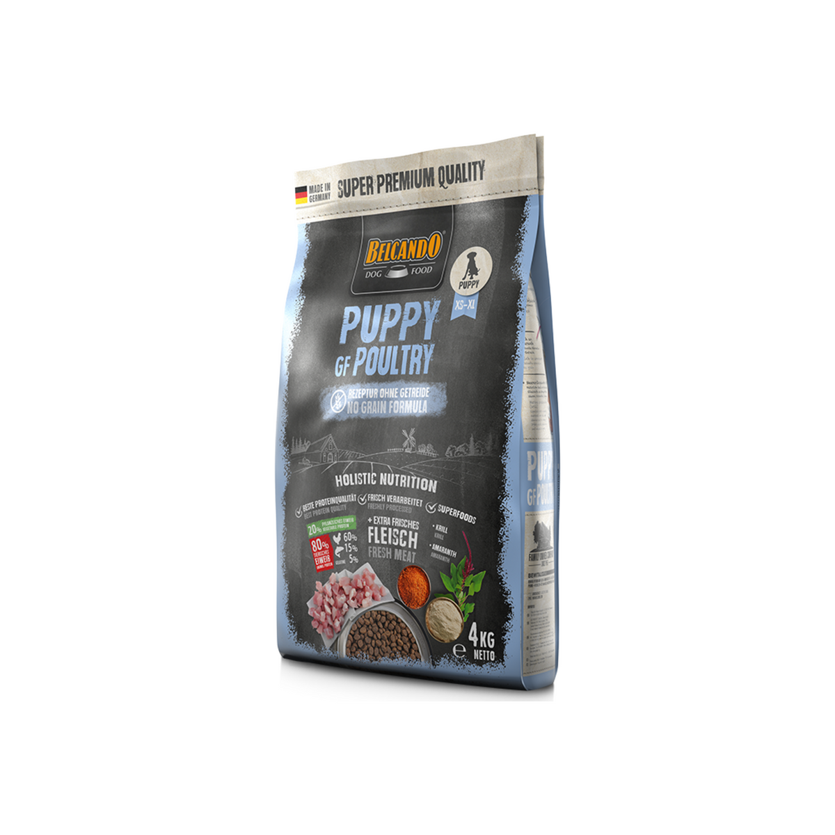 Belcando Puppy GF Poultry alimento sin cereales para cachorros