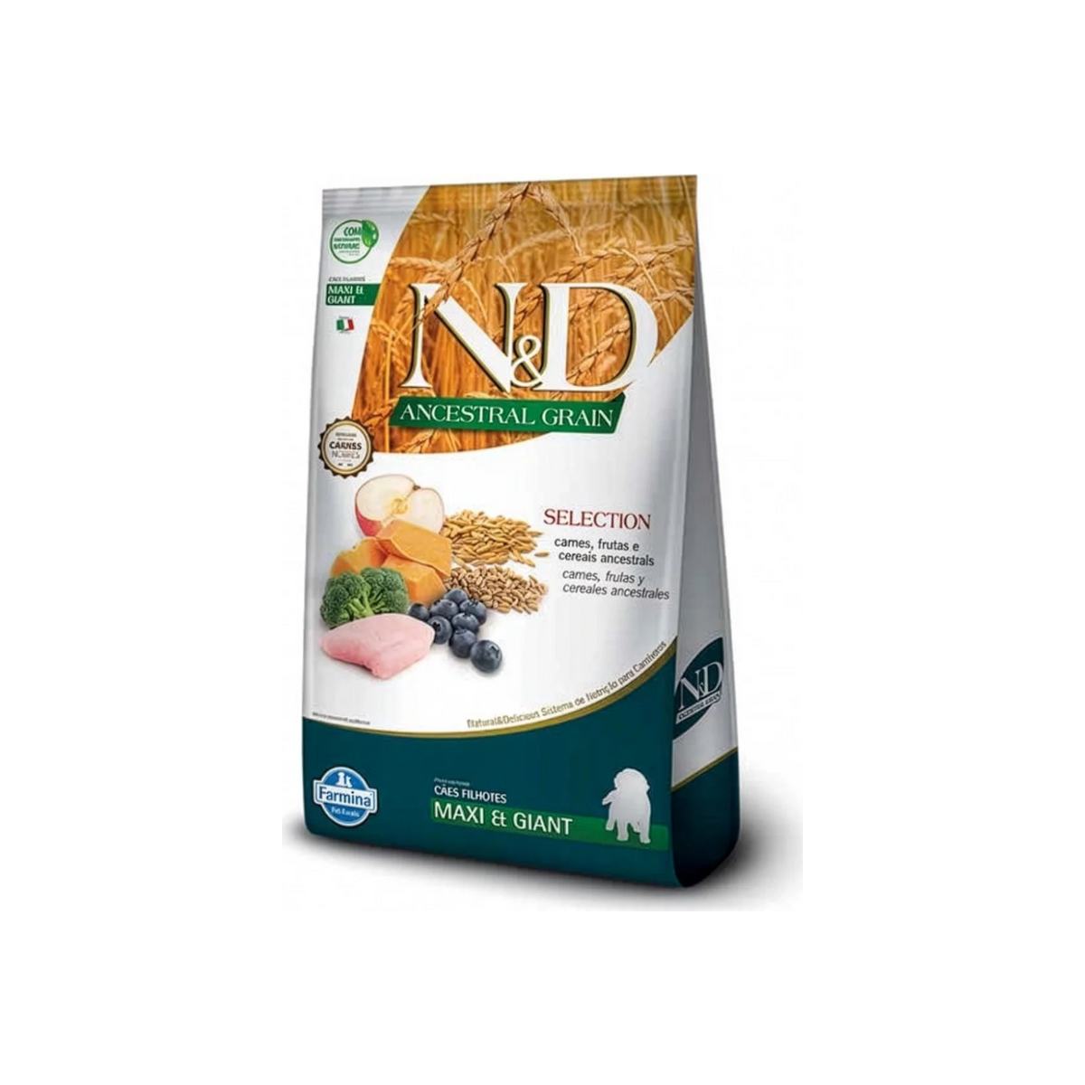 N&D Grano Ancestral Selection para Cachorros Maxi y Giant - alimento Farmina N&D