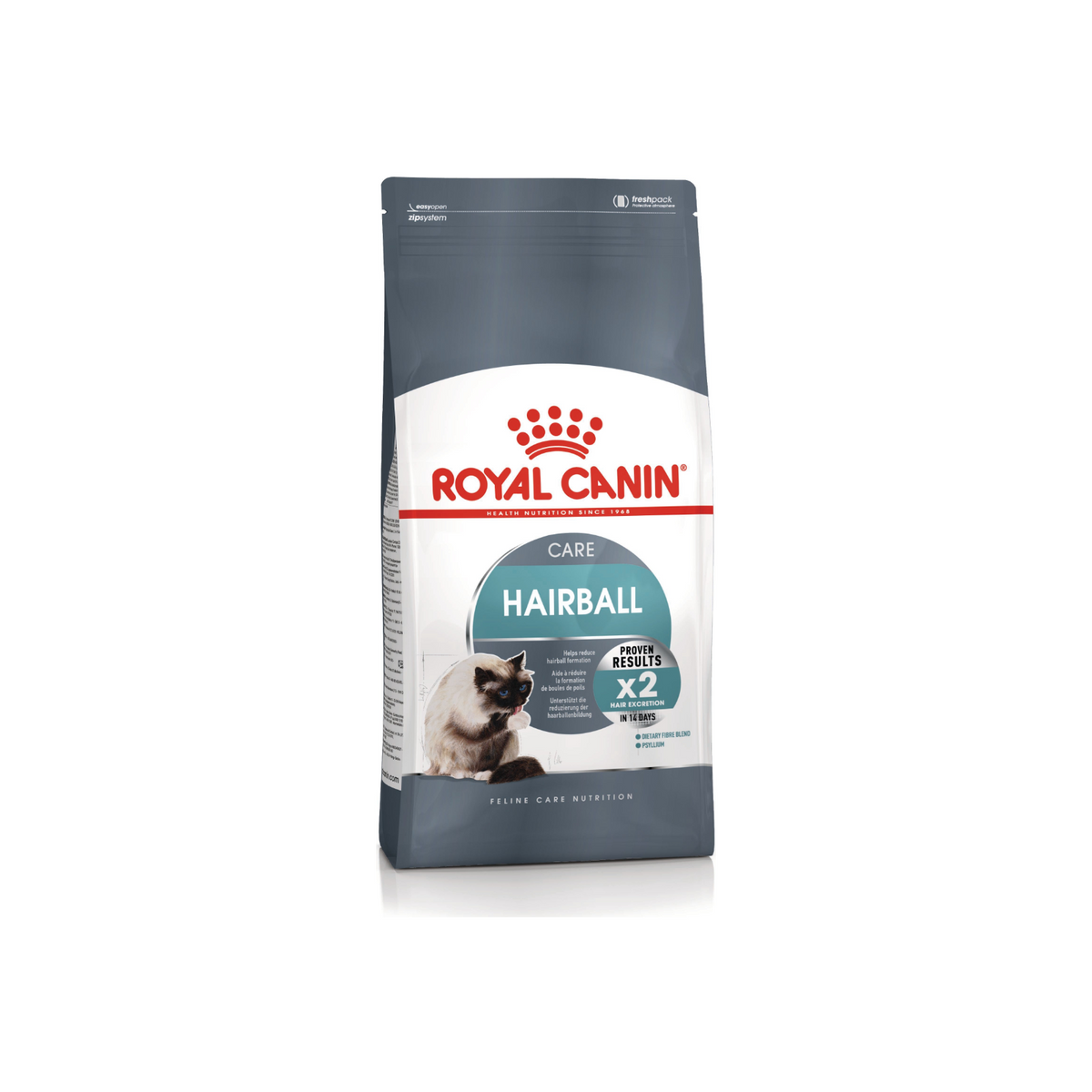 Royal Canin Hairball Care gato empaque oficial alimento