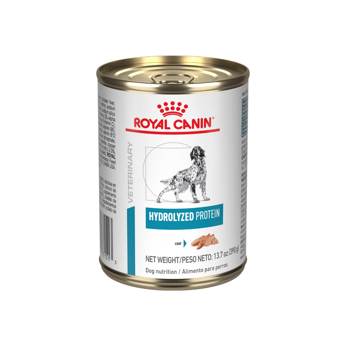 Royal Canin Hydrolyzed Protein lata alimento húmedo veterinario para perros con alergias 400 g