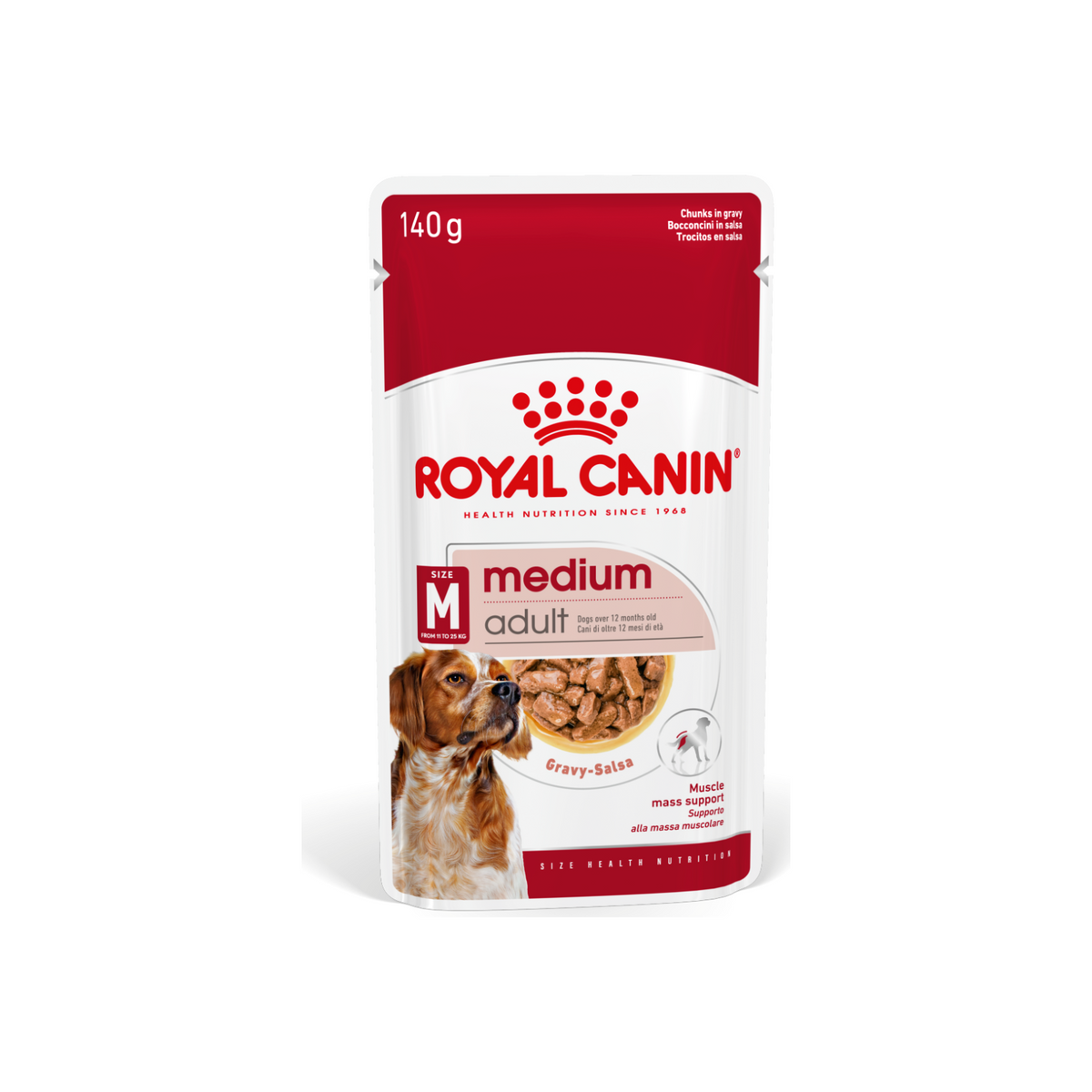 Royal Canin Medium Adulto alimento húmedo en sobre para perros adultos de razas medianas 140 g