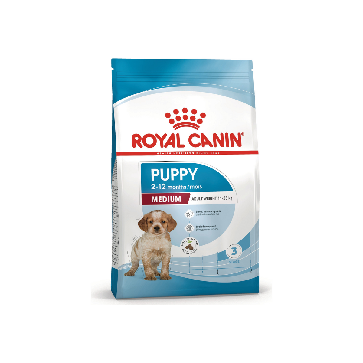 Royal Canin Medium Puppy alimento seco para cachorros de razas medianas 12 kg