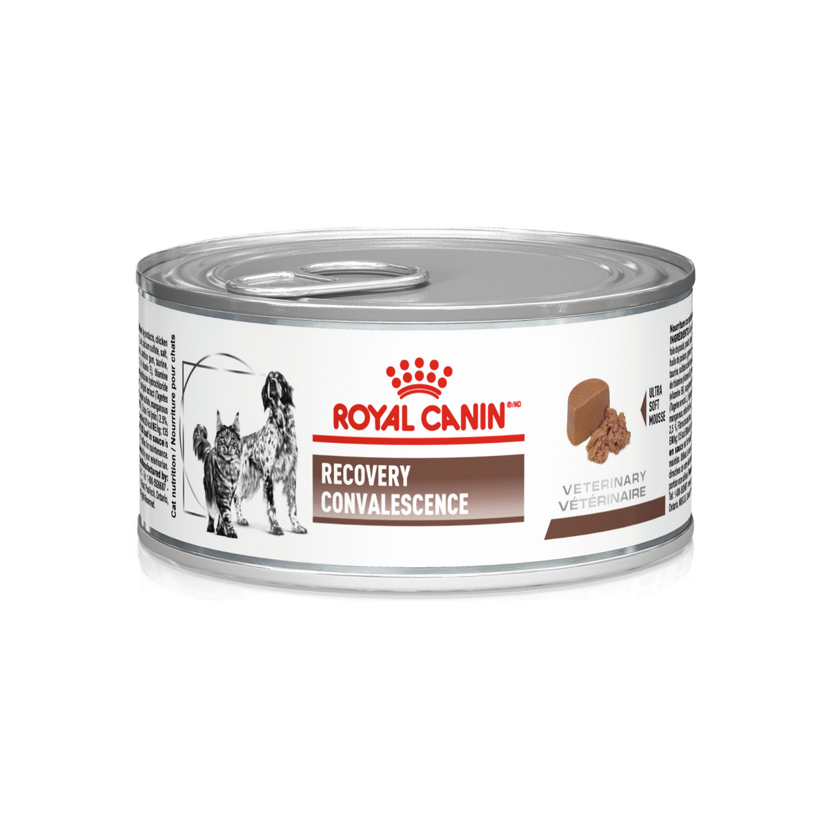 Royal Canin Recovery lata alimento húmedo veterinario para perros y gatos en recuperación 145 g
