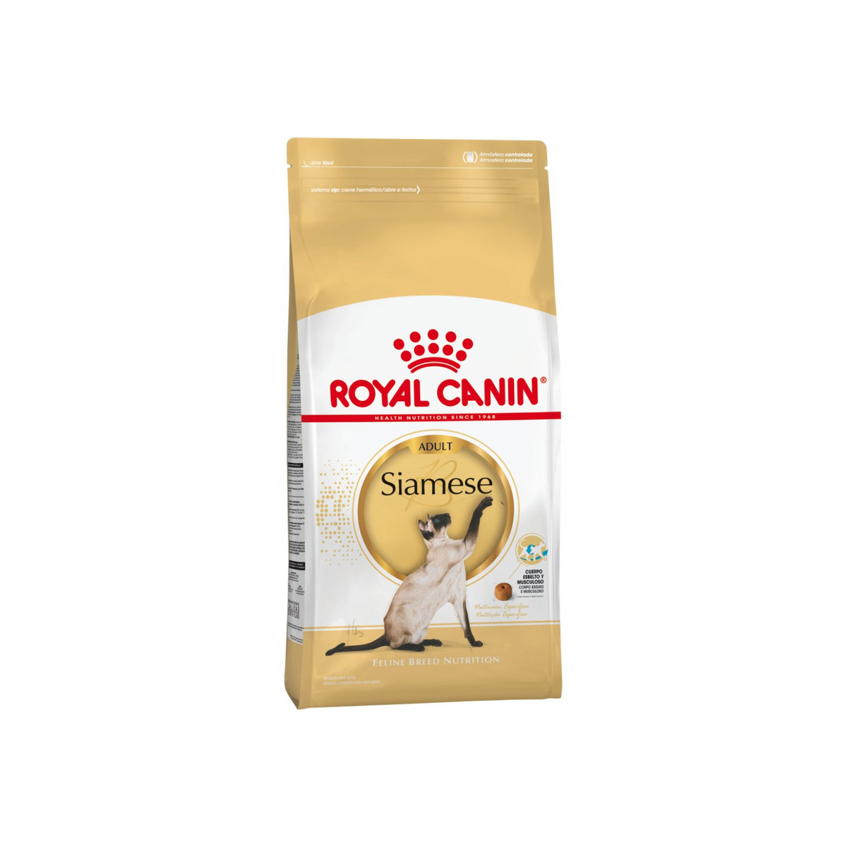 Royal Canin Siamés Adulto gato empaque oficial alimento