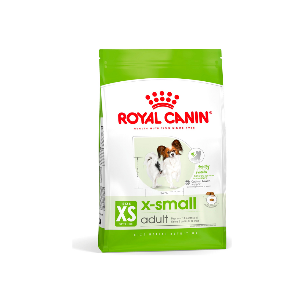 Royal Canin X-Small Adult empaque oficial alimento