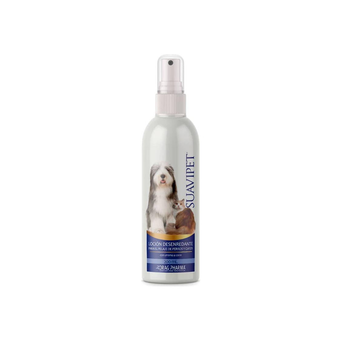 Suavipet Loción Desenredante en Spray para Perros y Gatos 200 mL