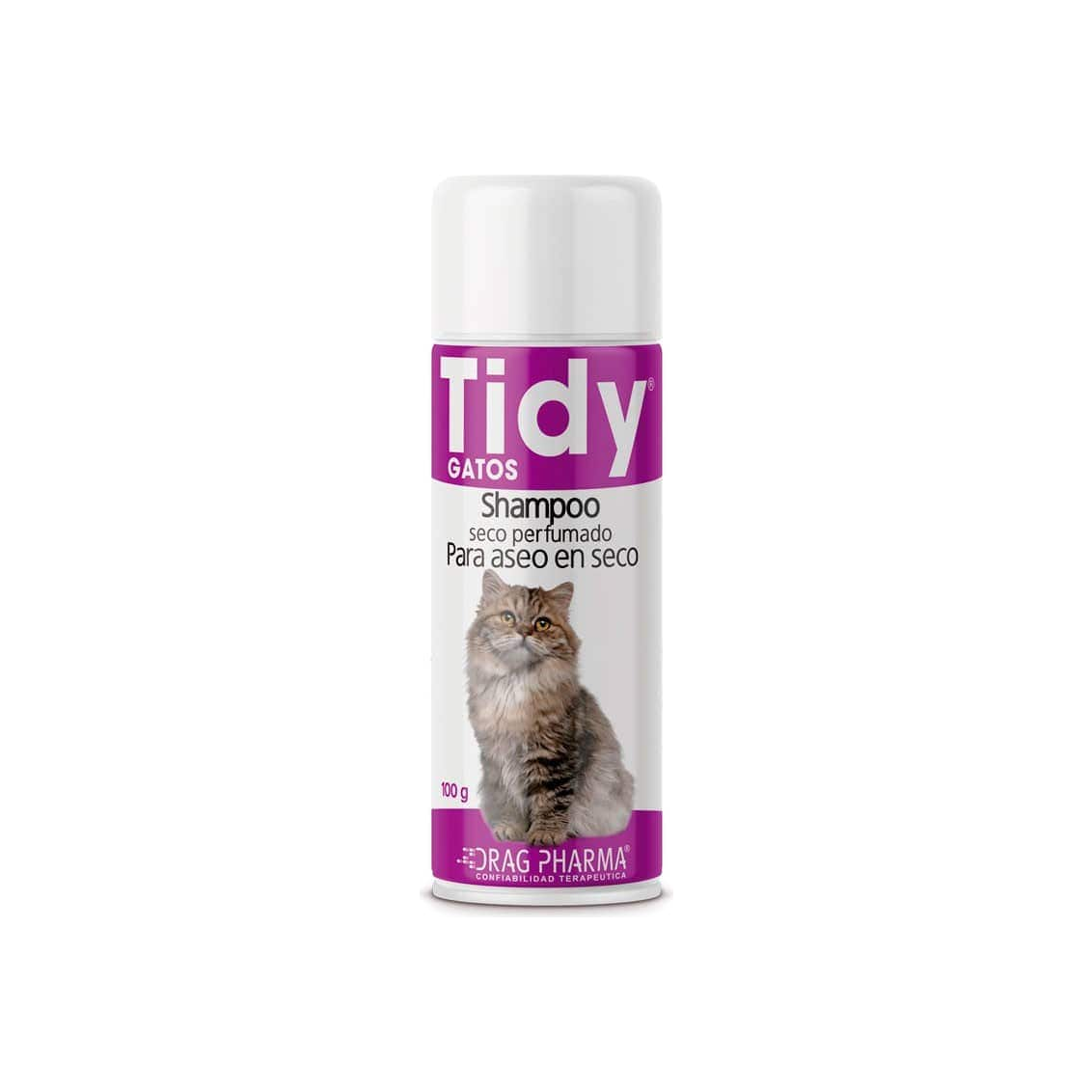 Tidy® Shampoo en Seco para Gatos 100 g
