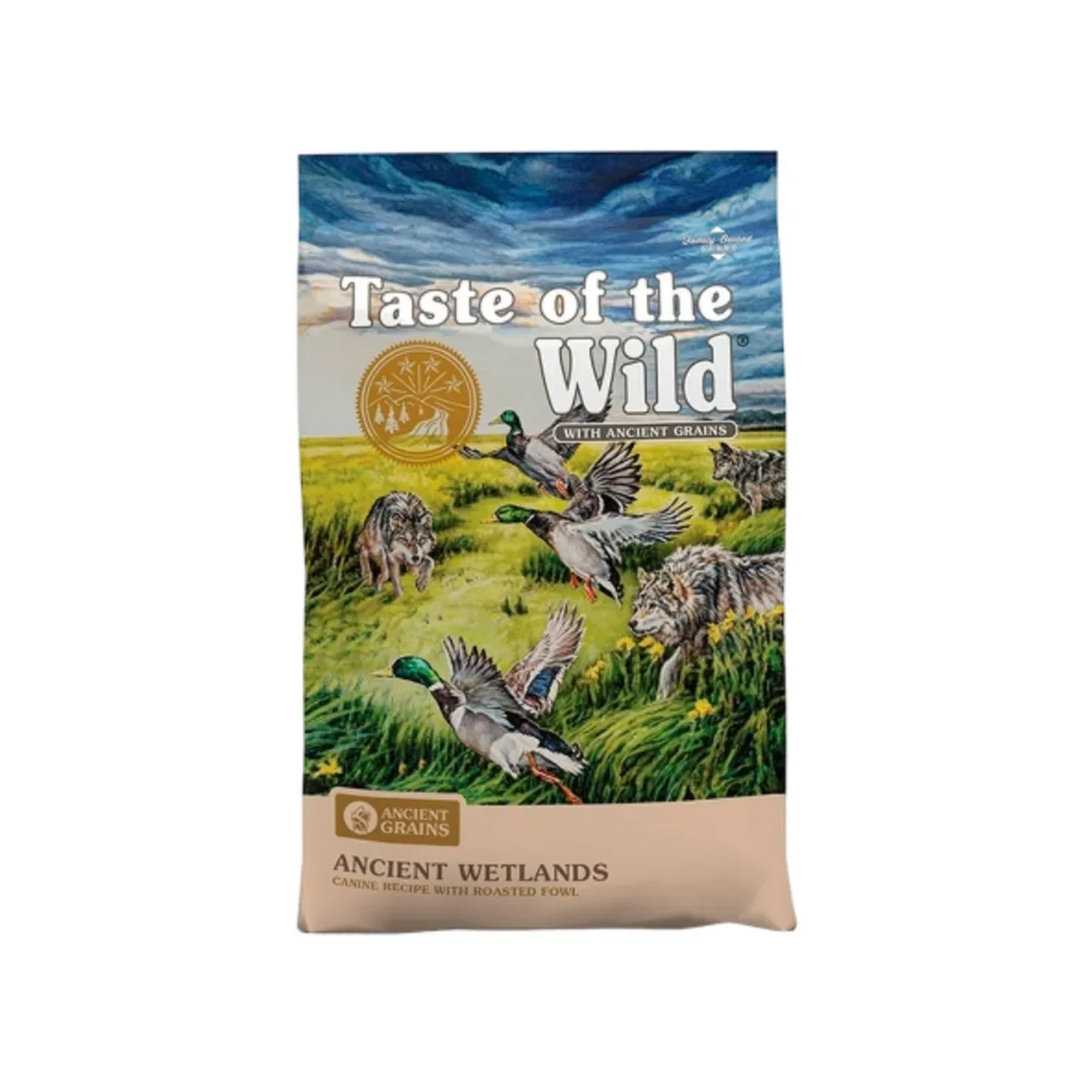 Taste of the Wild Ancient Wetlands Pato alimento seco con granos ancestrales para perros