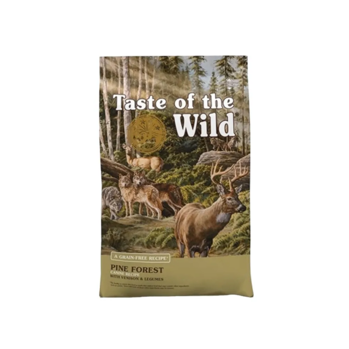 Taste of the Wild Pine Forest Venado alimento seco grain-free para perros adultos