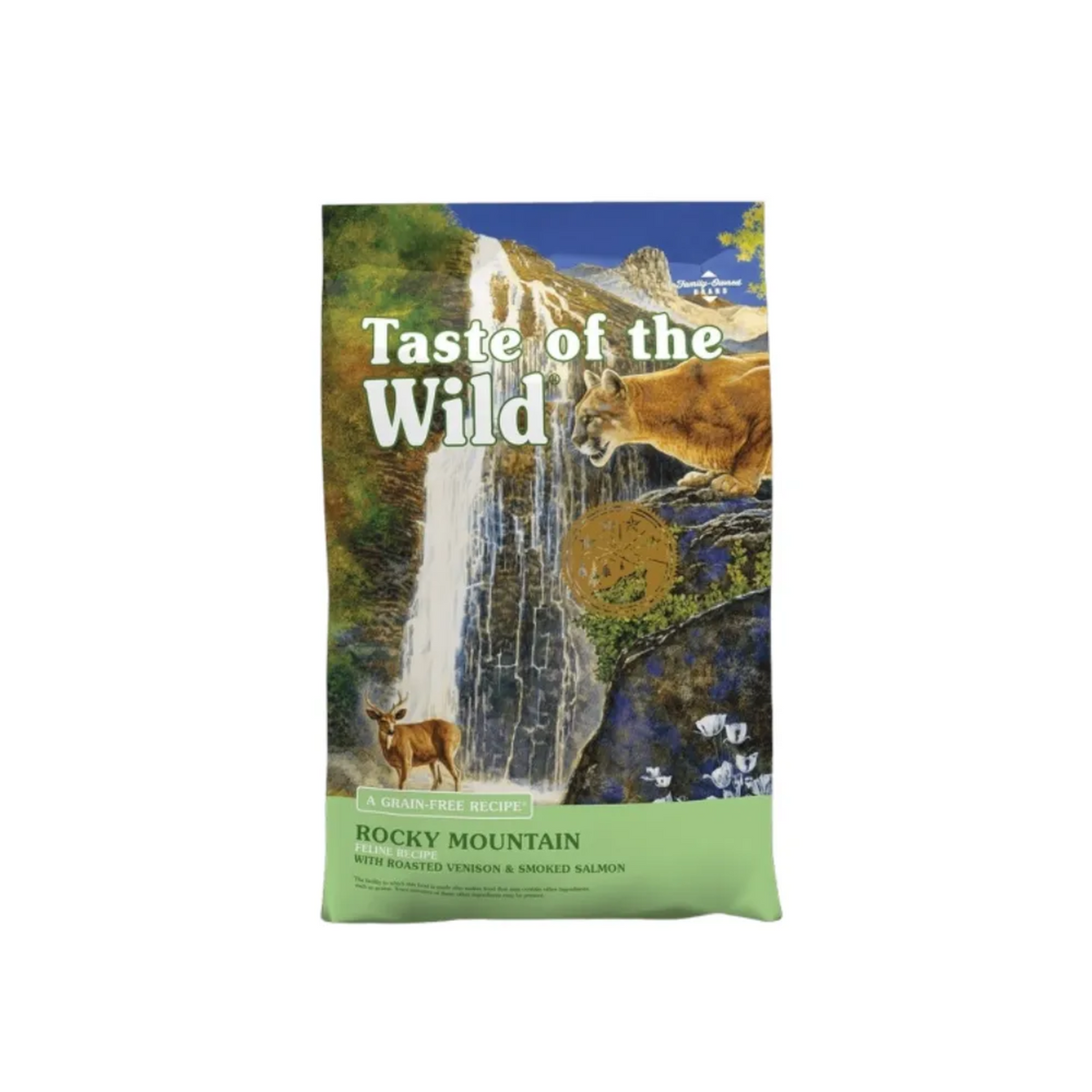 Taste of the Wild Rocky Mountain Venado alimento seco grain-free para gatos