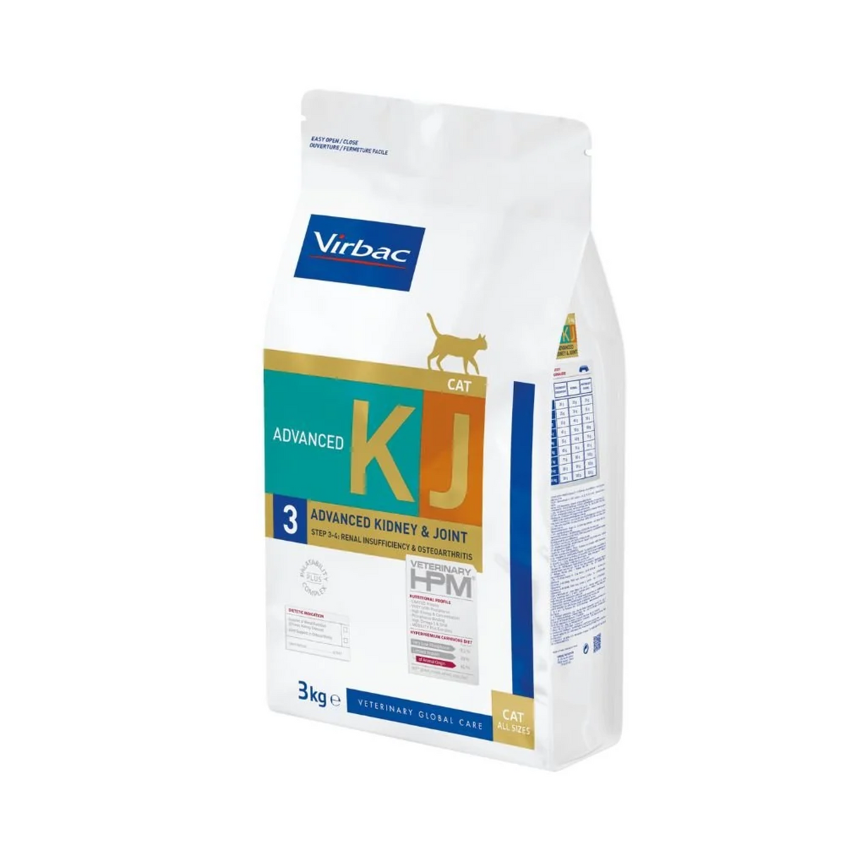 Virbac HPM Advanced Kidney & Joint Step 3 para gatos 1.5 kg
