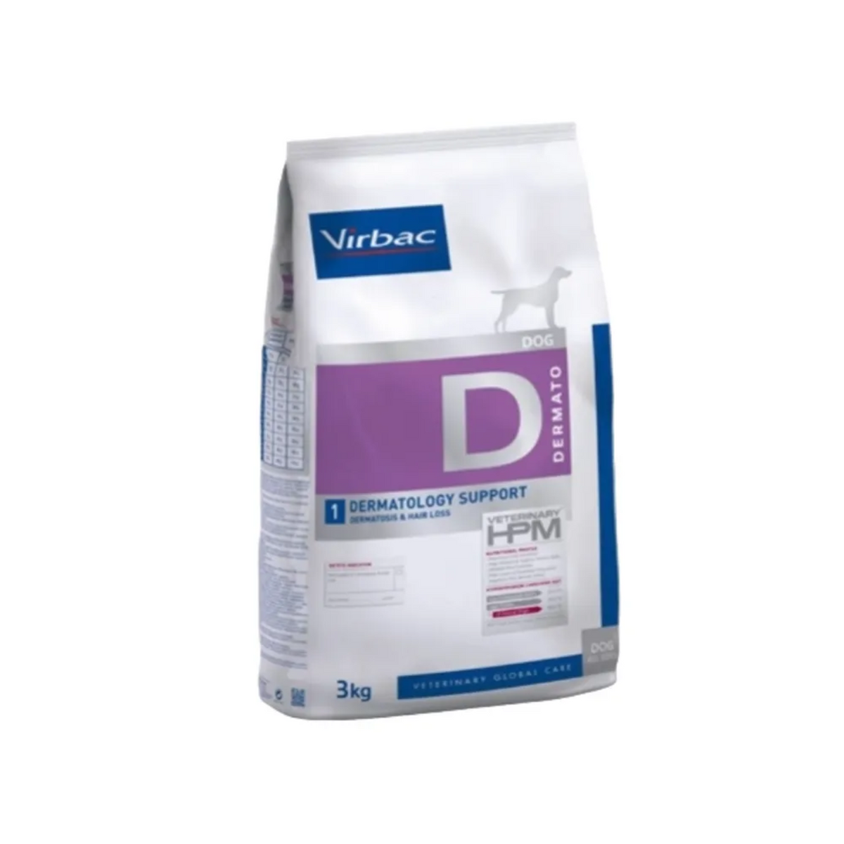 Virbac HPM Dermatology Support para perros, alimento clínico para la piel