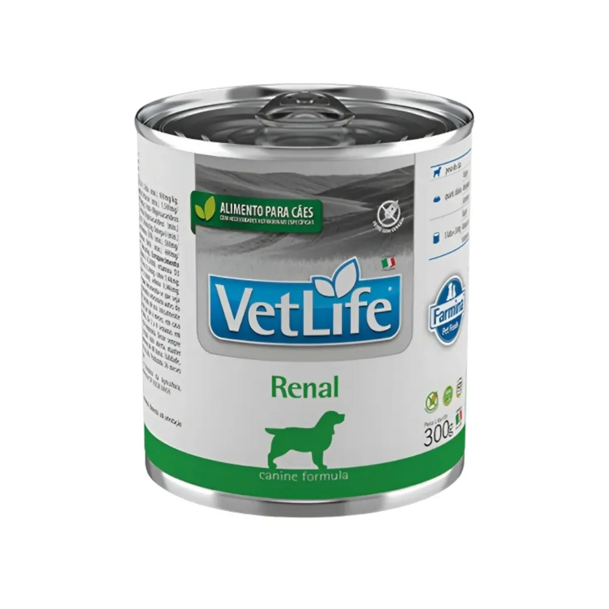Vet Life Lata Renal para perros 300 g, alimento húmedo clínico